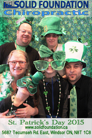 St. Patrick’s Day at Solid Foundation Chiropractic