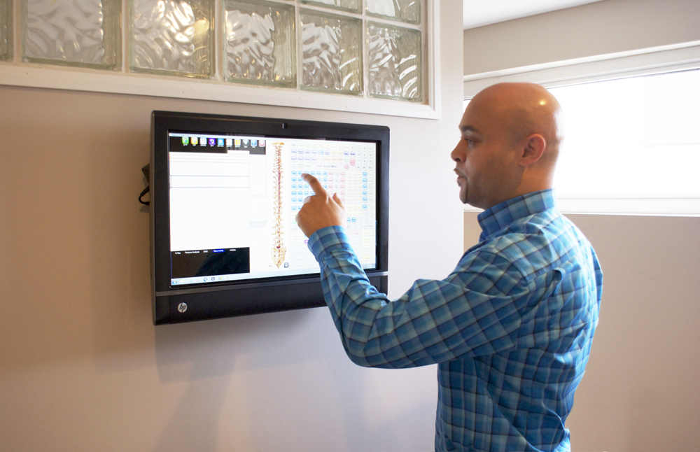 Touch Screen Monitors - Solid Foundation Chiropractic 